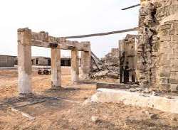 The desolate village has no fences or boundary wal The desolate village has no fences or boundary walls. One may walk straight in and explore the grounds. Though there have been no efforts to capitaliz